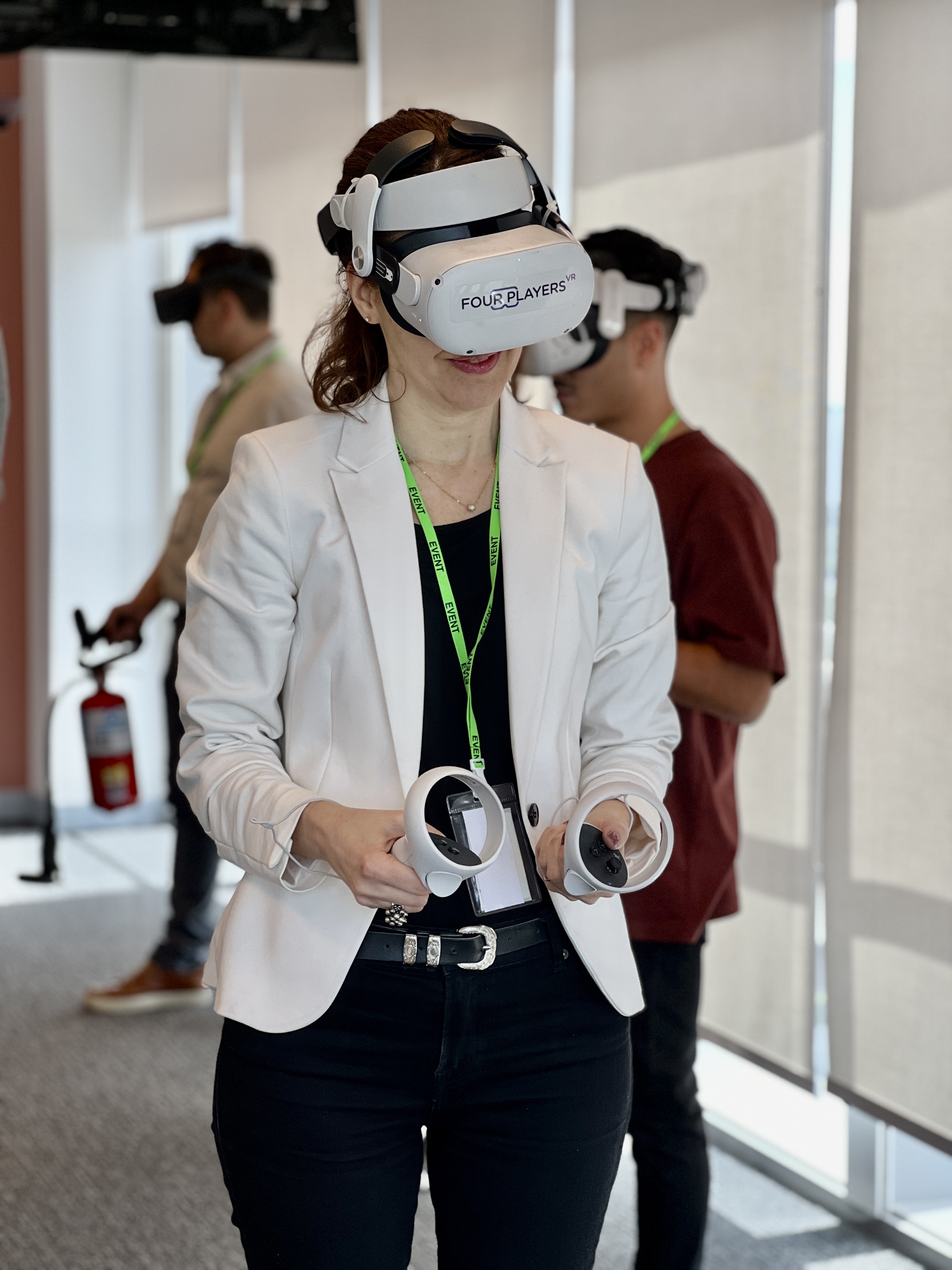 Simulación de uso de extintores con realidad virtual