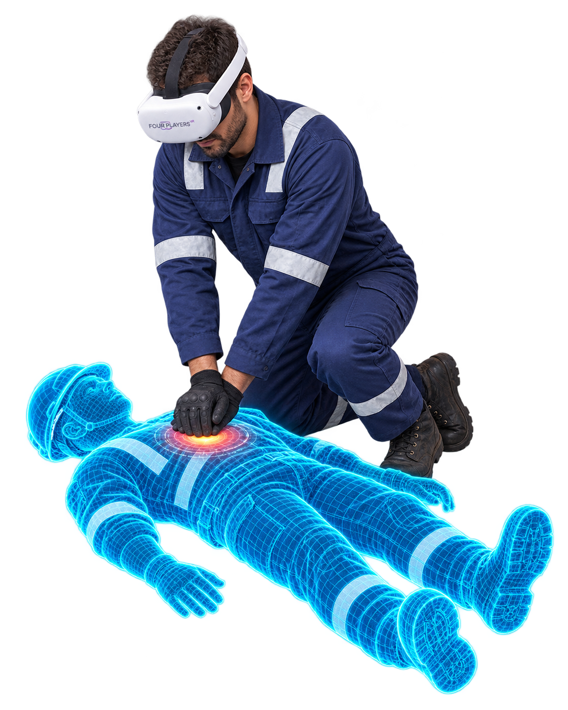 Simulador de RCP en realidad virtual